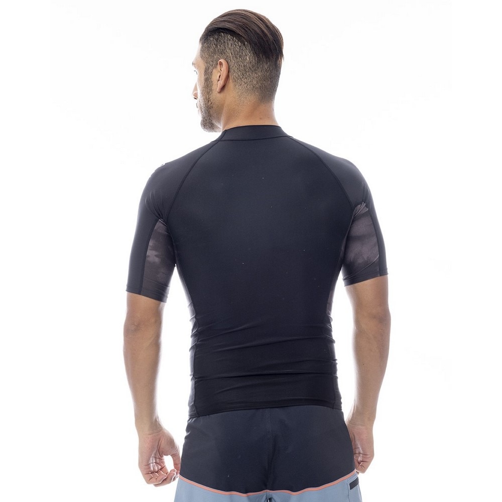 ビラボン（BILLABONG）（メンズ）ラッシュガード 半袖 ハイネック BF011850 TYE