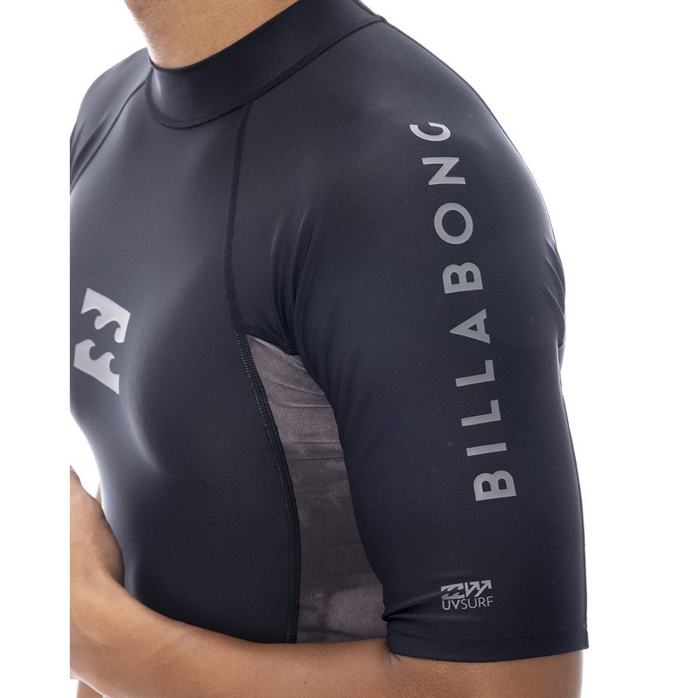 ビラボン（BILLABONG）（メンズ）ラッシュガード 半袖 ハイネック BF011850 TYE