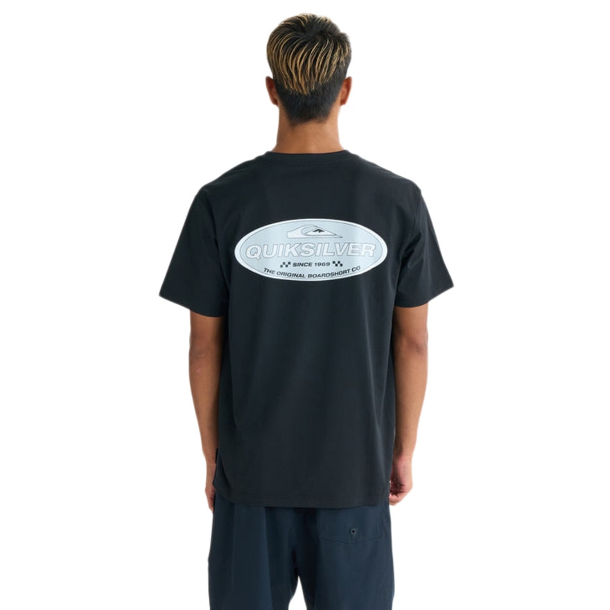 クイックシルバー（Quiksilver）（メンズ）ラッシュガード 半袖Tシャツ OFF COURSE 25SUQLY252012BLK
