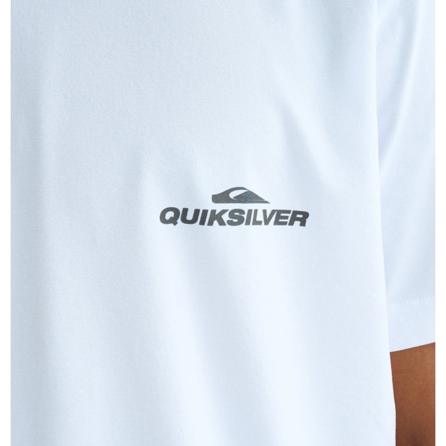 クイックシルバー（Quiksilver）（メンズ）ラッシュガード 半袖Tシャツ OFF COURSE 25SUQLY252012WHT