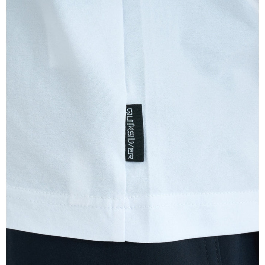 クイックシルバー（Quiksilver）（メンズ）ラッシュガード 半袖Tシャツ OFF COURSE 25SUQLY252012WHT