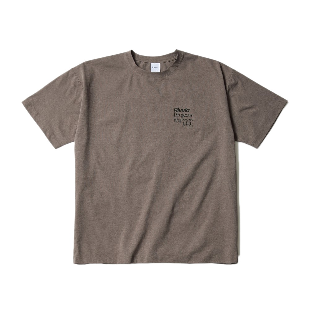 リヴィアプロジェクツ（Rivvia Projects）（メンズ）ラッシュガード 半袖Tシャツ SWING RQ2-W05-GRG