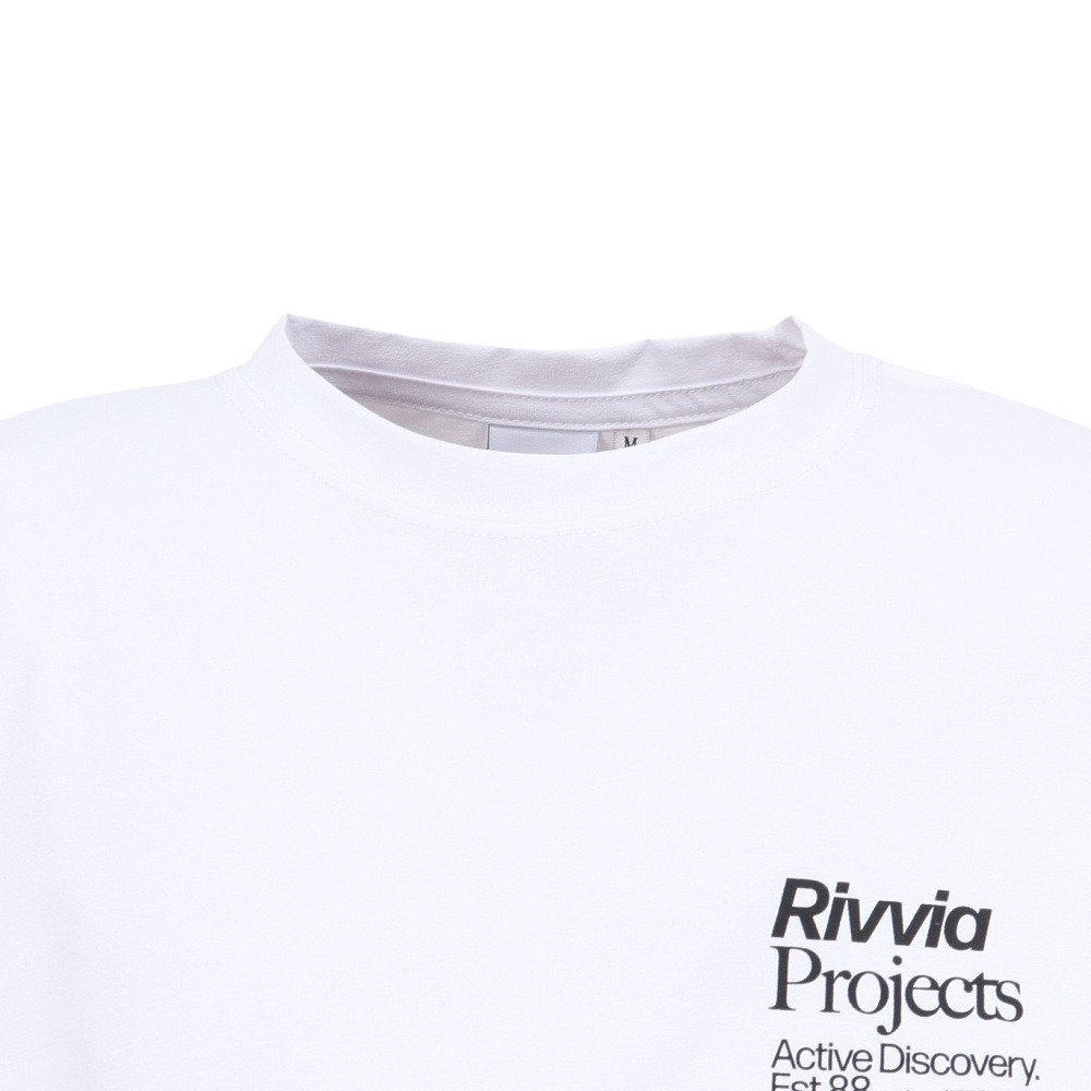 Rivvia Projects（Rivvia Projects）（メンズ）ラッシュガード 半袖Tシャツ SWING RQ2-W05-WHT