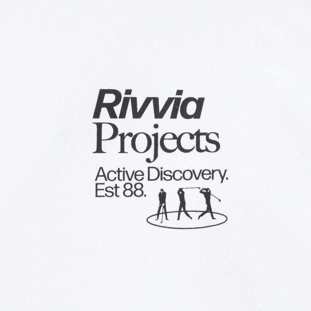 Rivvia Projects（Rivvia Projects）（メンズ）ラッシュガード 半袖Tシャツ SWING RQ2-W05-WHT