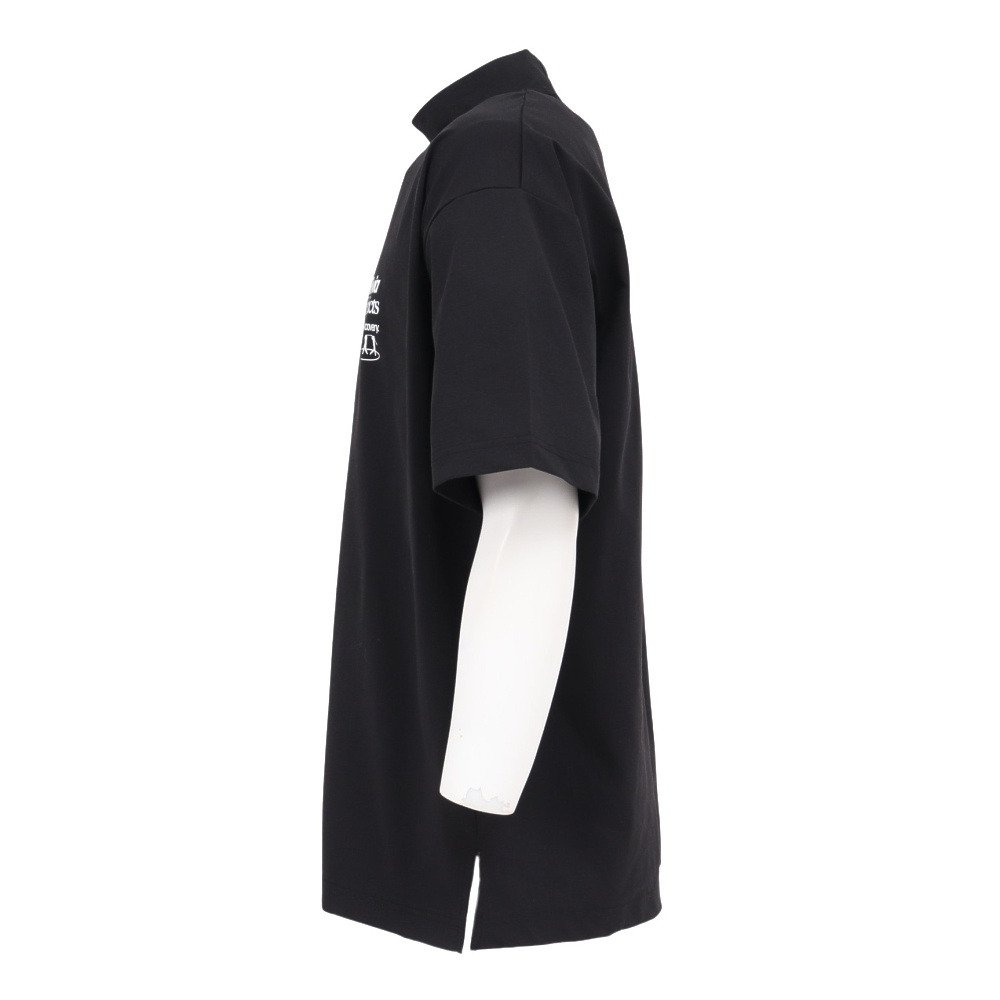 Rivvia Projects（Rivvia Projects）（メンズ）ラッシュガード 半袖Tシャツ モックネック RQ2-W07-BLK