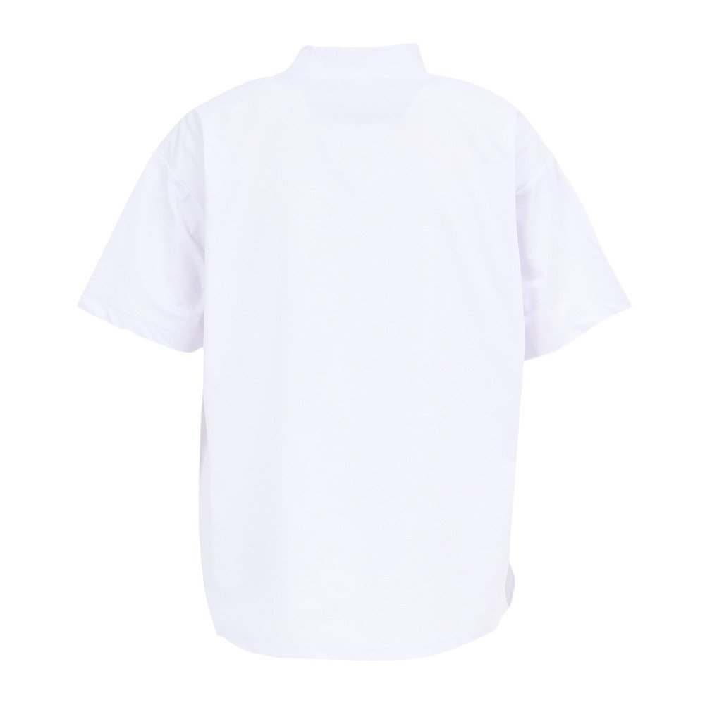 Rivvia Projects（Rivvia Projects）（メンズ）ラッシュガード 半袖Tシャツ モックネック RQ2-W07-WHT