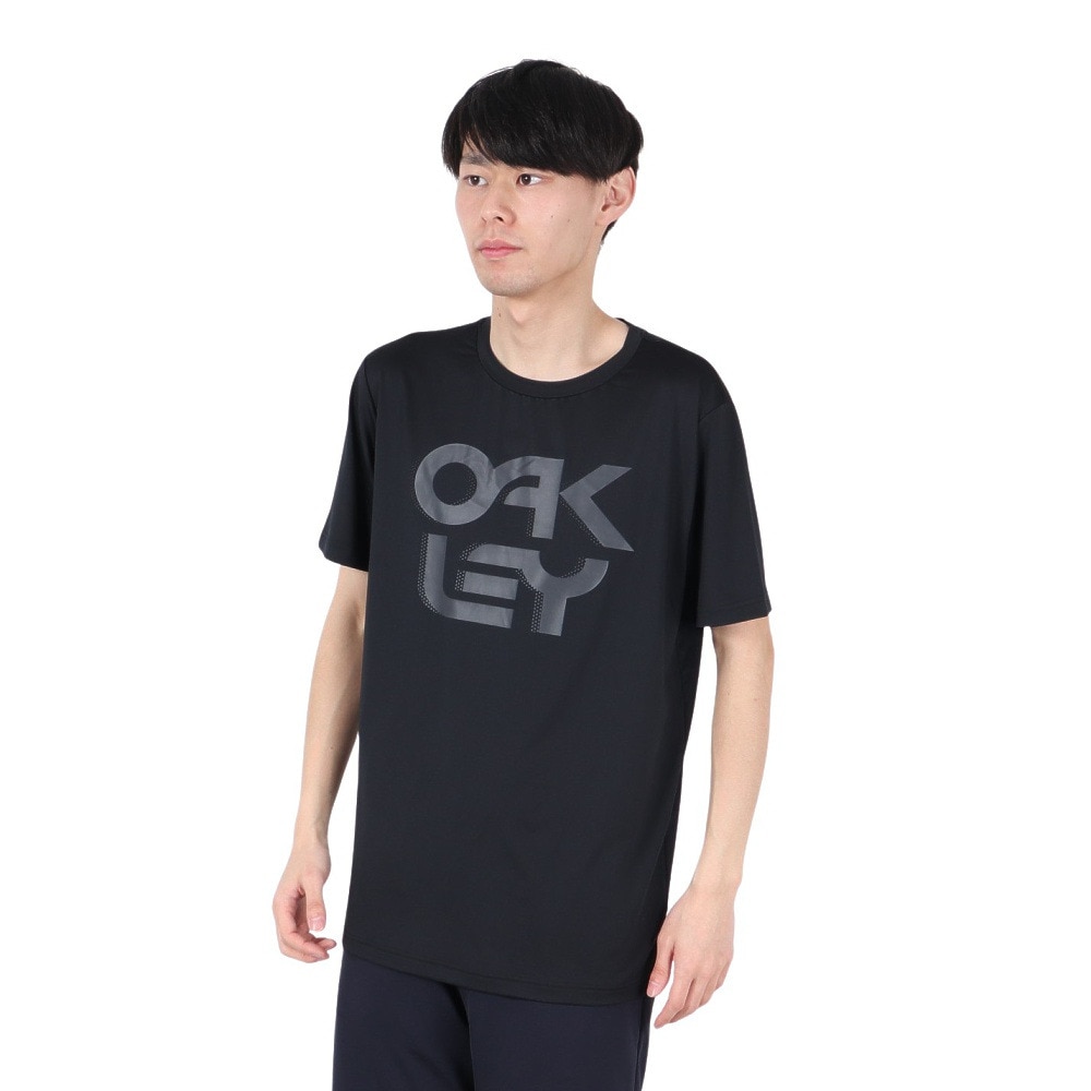 オークリー（OAKLEY）（メンズ）ラッシュガード 半袖 RASH TEE 25.0 FOA407764-02E