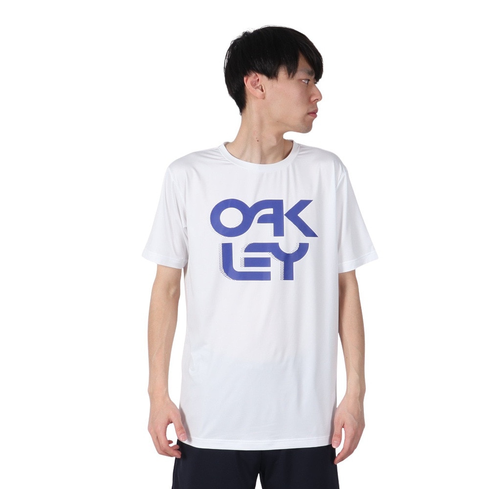 オークリー（OAKLEY）（メンズ）ラッシュガード 半袖 RASH TEE 25.0 FOA407764-100