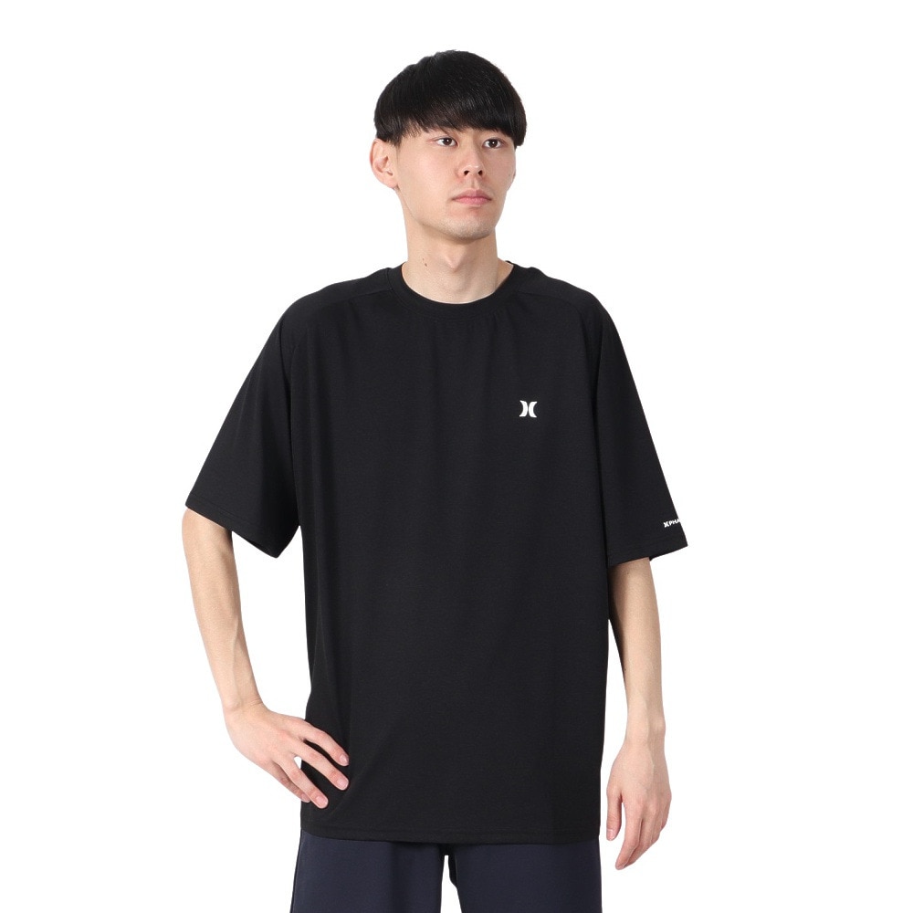 ハーレー（HURLEY）（メンズ）ファントム ボーン フロム ウォーター オーバーサイズ 半袖 Tシャツ MUSS251030-BLK
