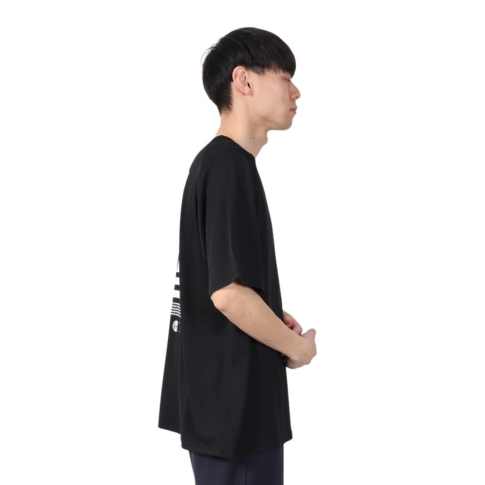 ハーレー（HURLEY）（メンズ）ファントム ボーン フロム ウォーター オーバーサイズ 半袖 Tシャツ MUSS251030-BLK