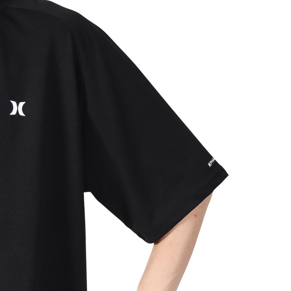 ハーレー（HURLEY）（メンズ）ファントム ボーン フロム ウォーター オーバーサイズ 半袖 Tシャツ MUSS251030-BLK