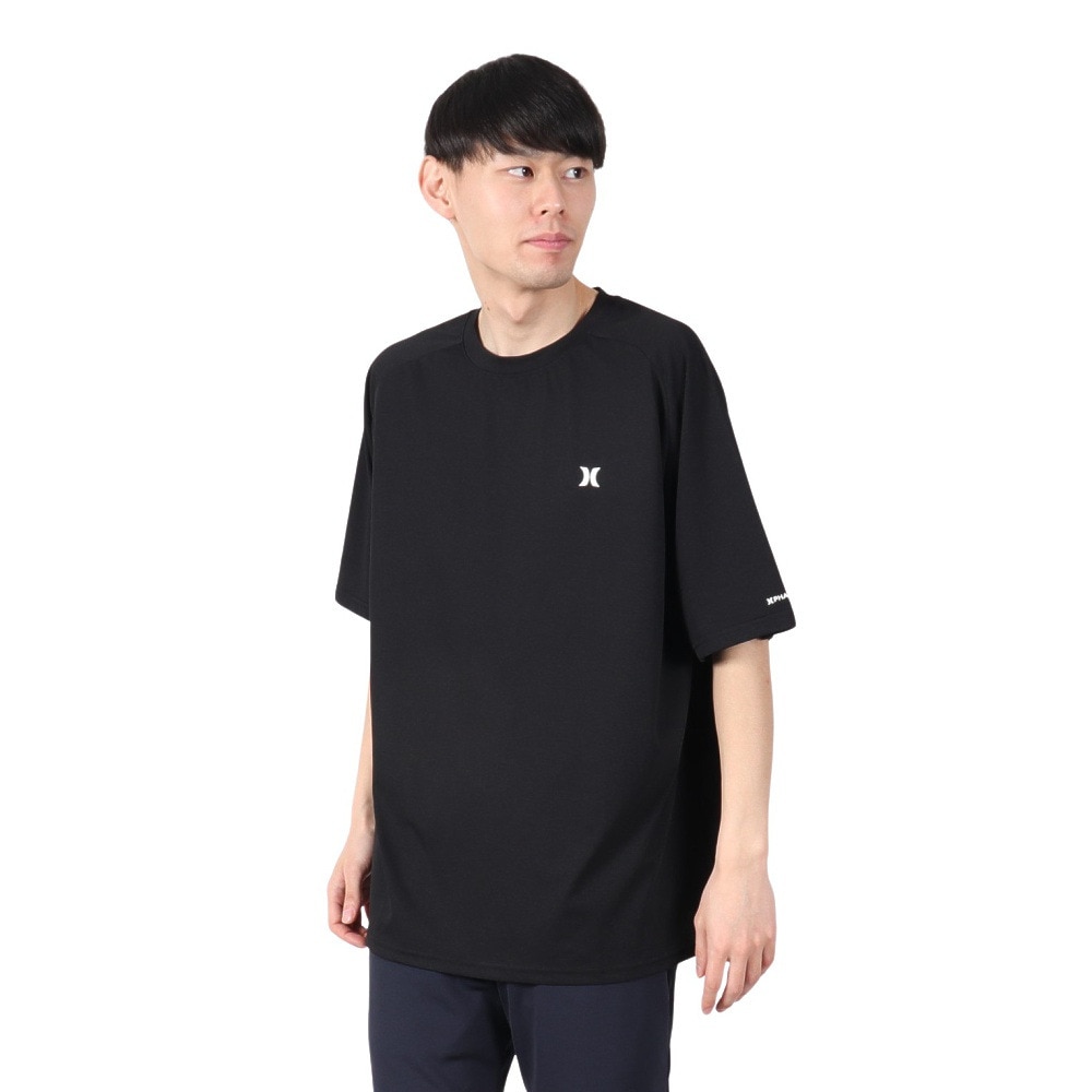 ハーレー（HURLEY）（メンズ）ファントム ボーン フロム ウォーター オーバーサイズ 半袖 Tシャツ MUSS251030-BLK
