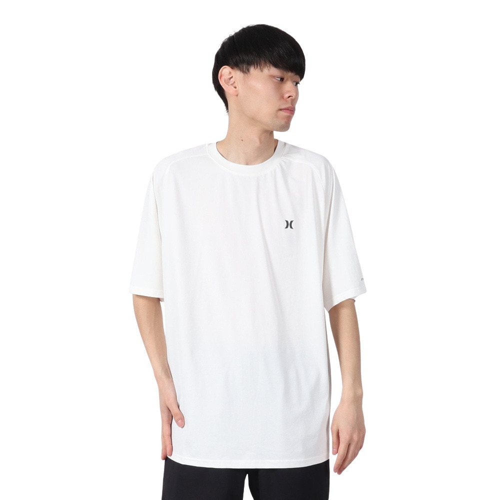 ハーレー（HURLEY）（メンズ）ファントム ボーン フロム ウォーター オーバーサイズ 半袖 Tシャツ MUSS251030-WHT