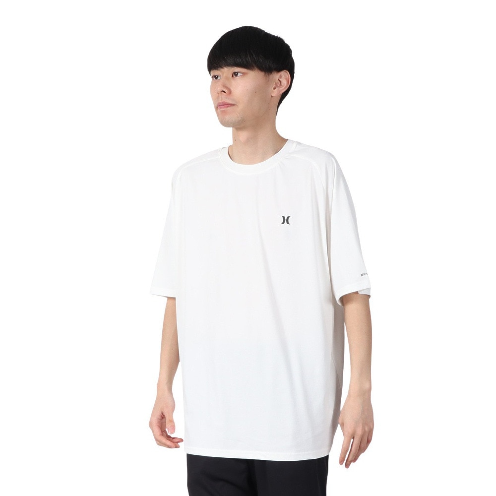 ハーレー（HURLEY）（メンズ）ファントム ボーン フロム ウォーター オーバーサイズ 半袖 Tシャツ MUSS251030-WHT