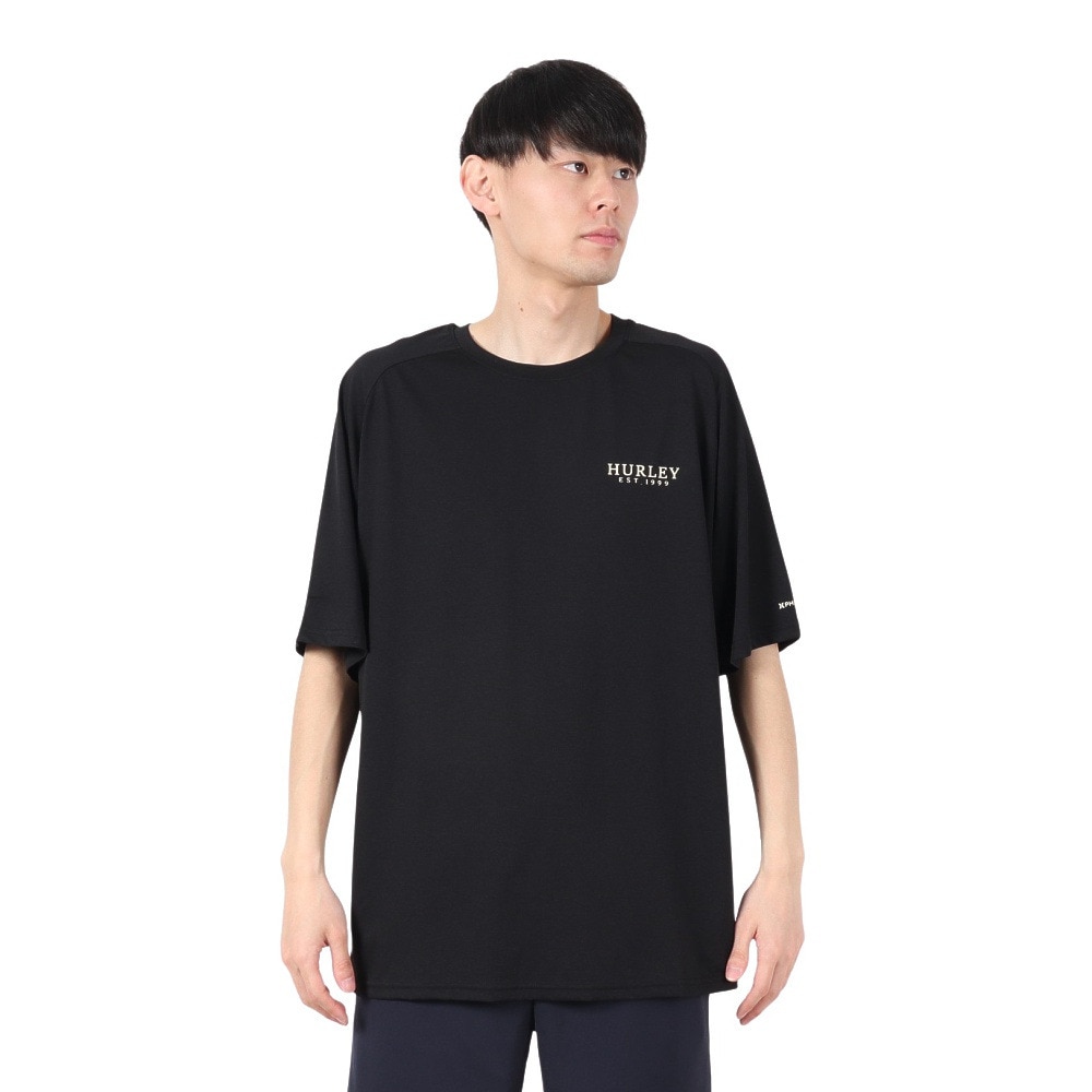 ハーレー（HURLEY）（メンズ）ファントム カリフォルニア オーバーサイズ 半袖 Tシャツ MUSS251031-BLK