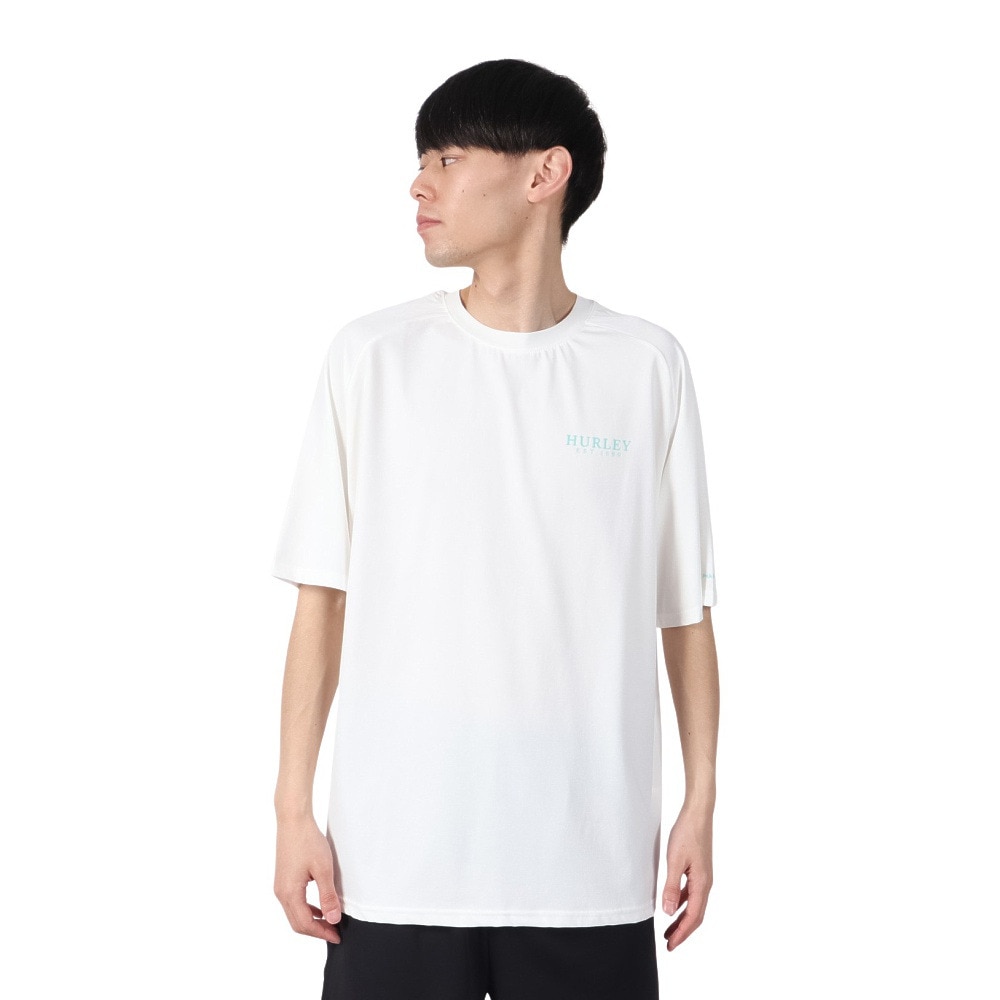 ハーレー（HURLEY）（メンズ）ファントム カリフォルニア オーバーサイズ 半袖 Tシャツ MUSS251031-WHT