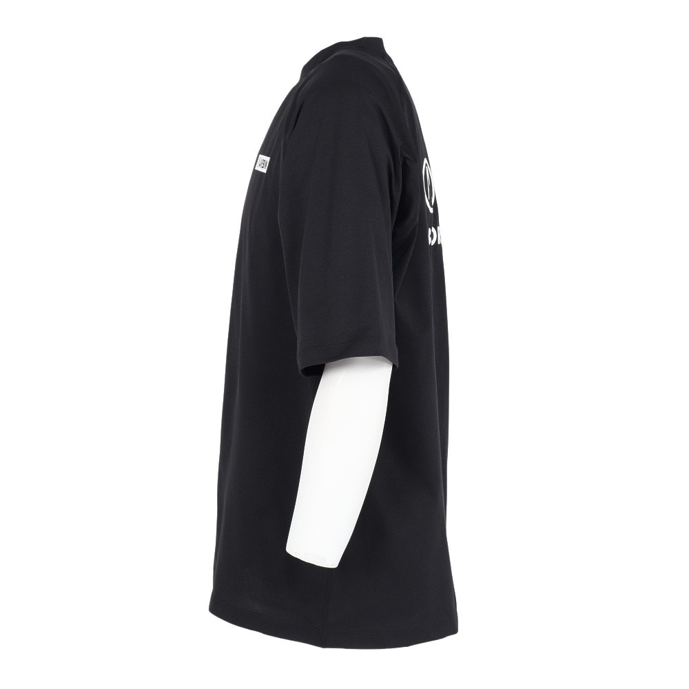 エアボーン（ARBN）（メンズ）ラッシュガード 半袖Tシャツ 水陸両用 AB25SSM-APP903BLK