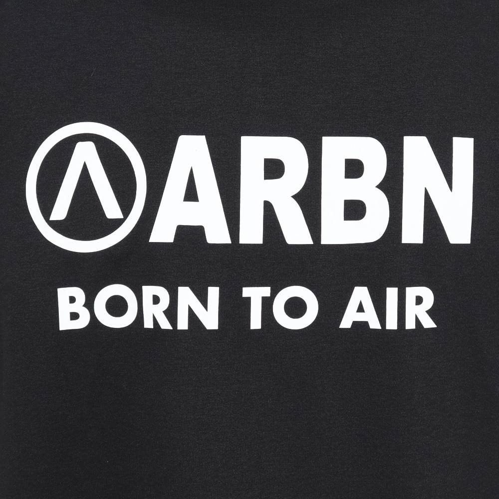 エアボーン（ARBN）（メンズ）ラッシュガード 半袖Tシャツ 水陸両用 AB25SSM-APP903BLK