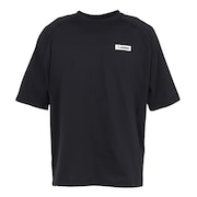 (メンズ)ラッシュガード 半袖Tシャツ 水陸両用 AB25SSM-APP903BLK