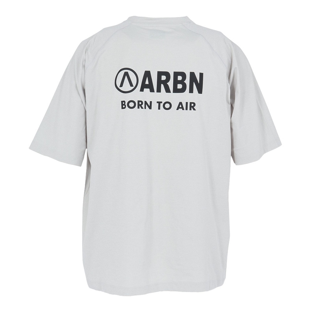 エアボーン（ARBN）（メンズ）ラッシュガード 半袖Tシャツ 水陸両用 AB25SSM-APP903LGRY