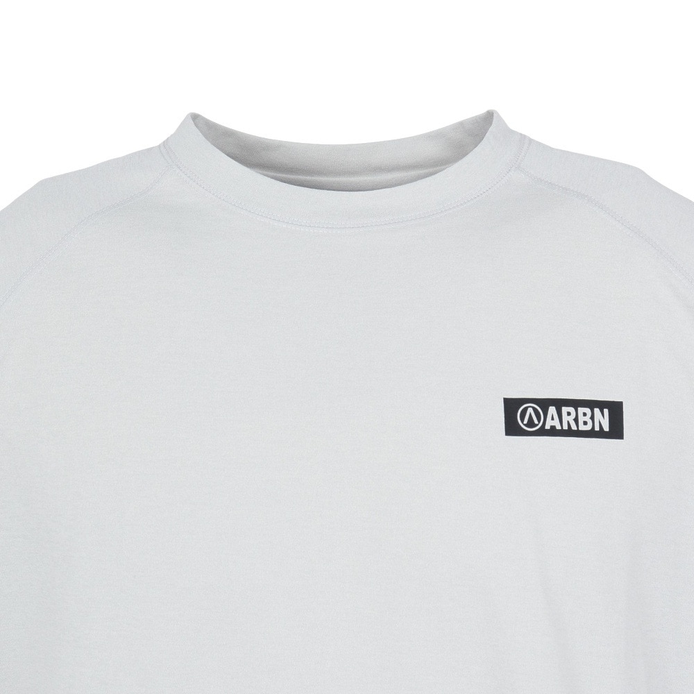 エアボーン（ARBN）（メンズ）ラッシュガード 半袖Tシャツ 水陸両用 AB25SSM-APP903LGRY