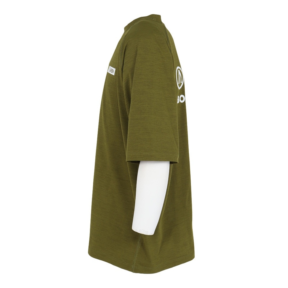 エアボーン（ARBN）（メンズ）ラッシュガード 半袖Tシャツ 水陸両用 AB25SSM-APP903OLV