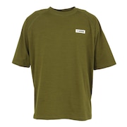 (メンズ)ラッシュガード 半袖Tシャツ 水陸両用 AB25SSM-APP903OLV