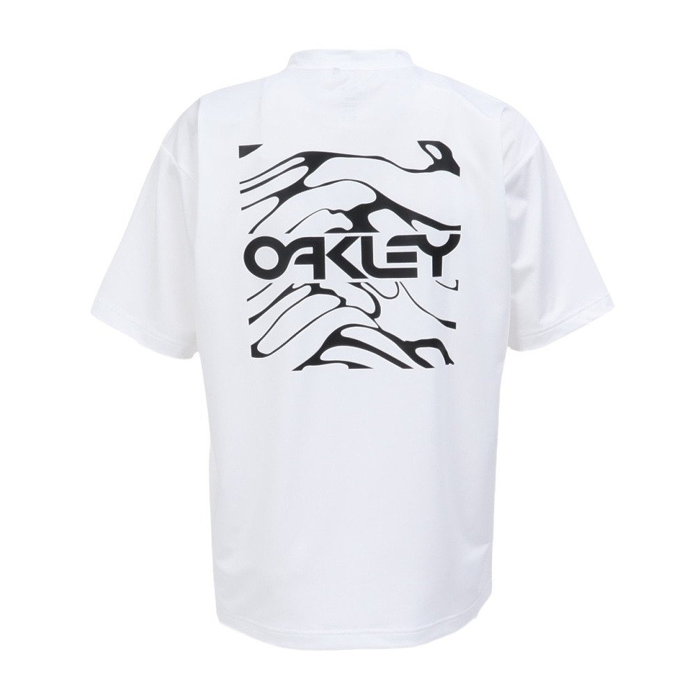 オークリー（OAKLEY）（メンズ）ラッシュガード RASH 半袖Tシャツ 26.0 FOA409101-100