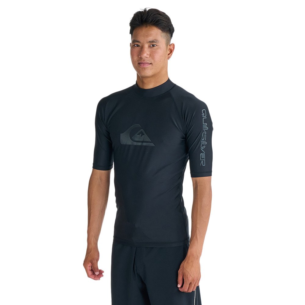 QuiksilverALL TIME SR �n�C�l�b�N�������b�V���K�[�h ���� UPF50+ �X�g���b�` 26SPQLY261006BLK2�l90
