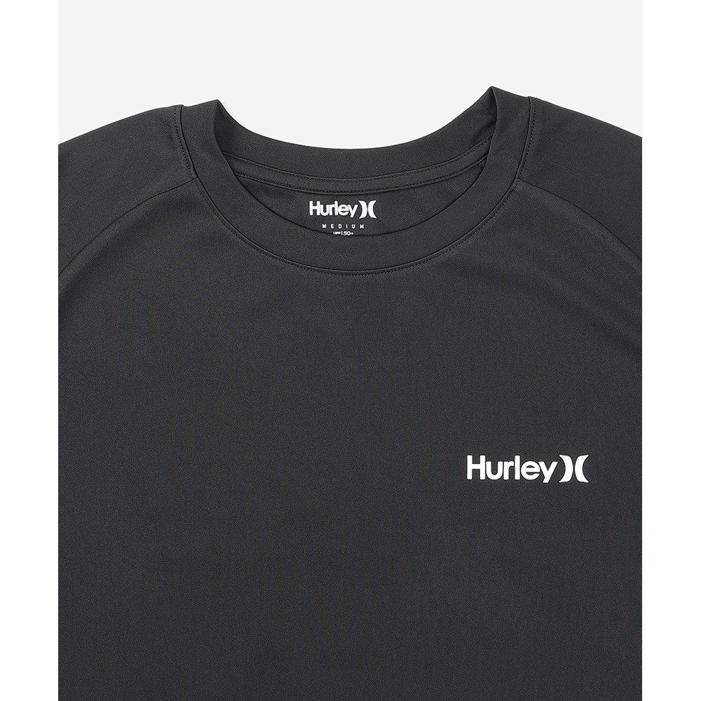 ハーレー（HURLEY）（メンズ）半袖 ラッシュ アーチロゴ ショートスリーブ Tシャツ MSRG261058-BKWH