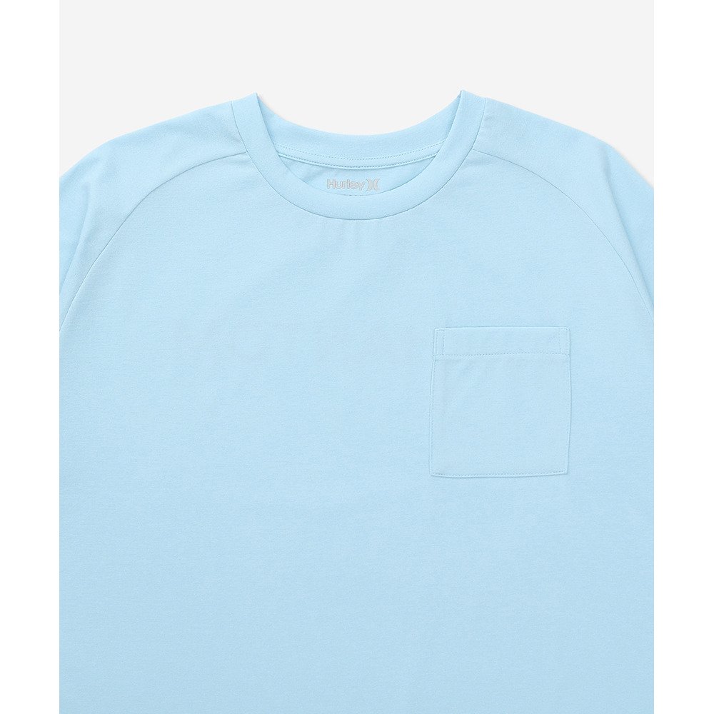 ハーレー（HURLEY）（メンズ）ラッシュガード 半袖 ファントム ポケット オーバーサイズ Tシャツ MUSS251027-SNB