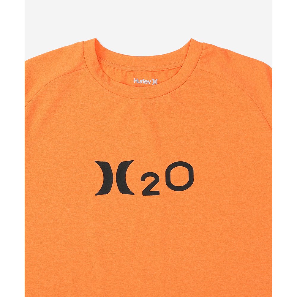 ハーレー（HURLEY）（メンズ）ラッシュガード 半袖 ファントム エイチツーオー オーバーサイズ Tシャツ MUSS251029-TGR