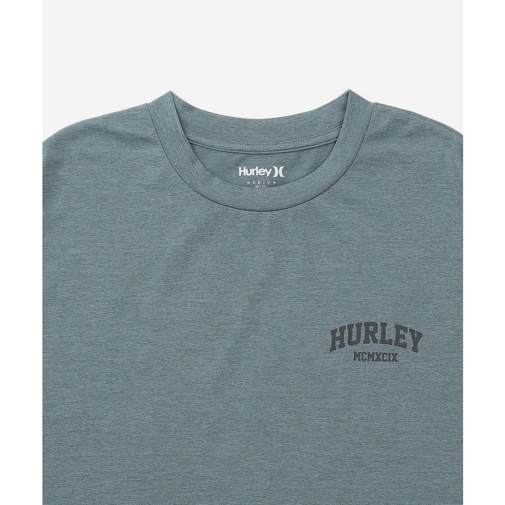 ハーレー（HURLEY）（メンズ）ラッシュガード PHANTOM バック アーチ オーバーサイズ 半袖Tシャツ MUSS251035-PRB