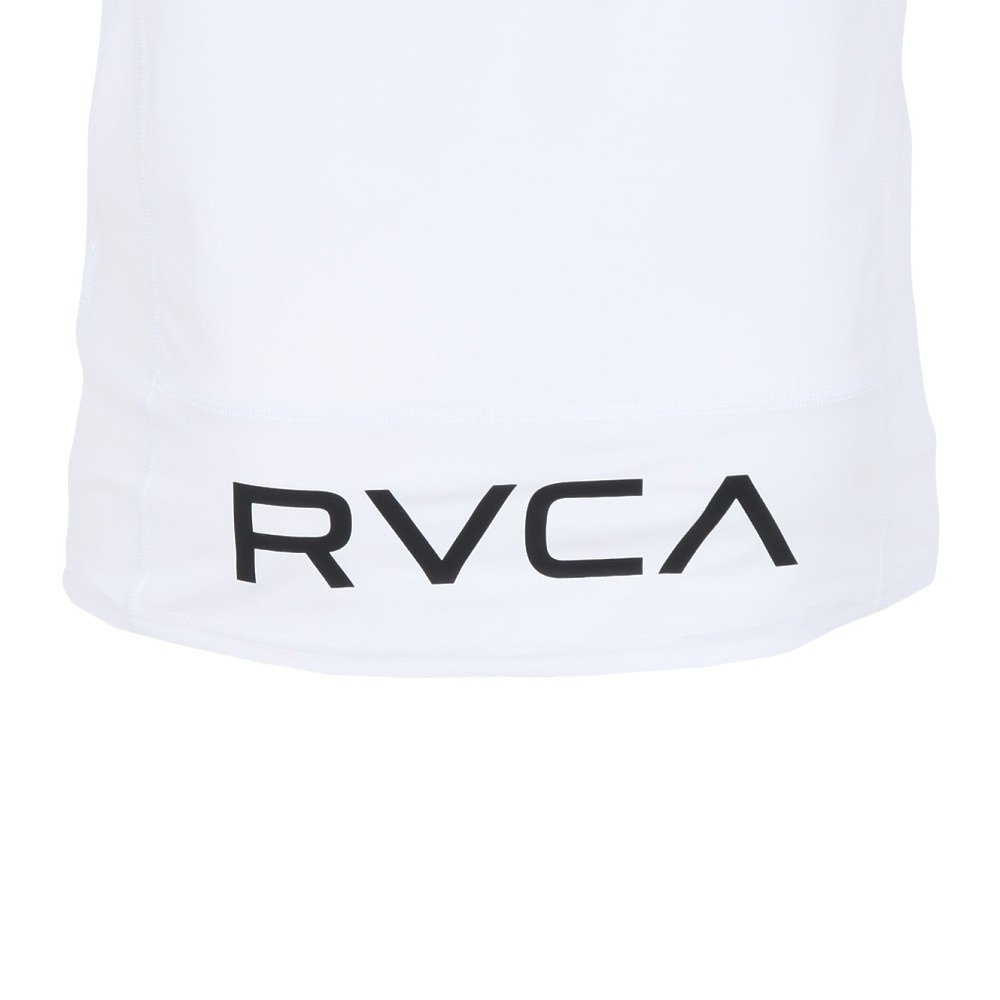 ルーカ（RVCA）（メンズ）水陸両用 NATURE INDUSTRY VA 半袖ラッシュガード BG04A850 WHT