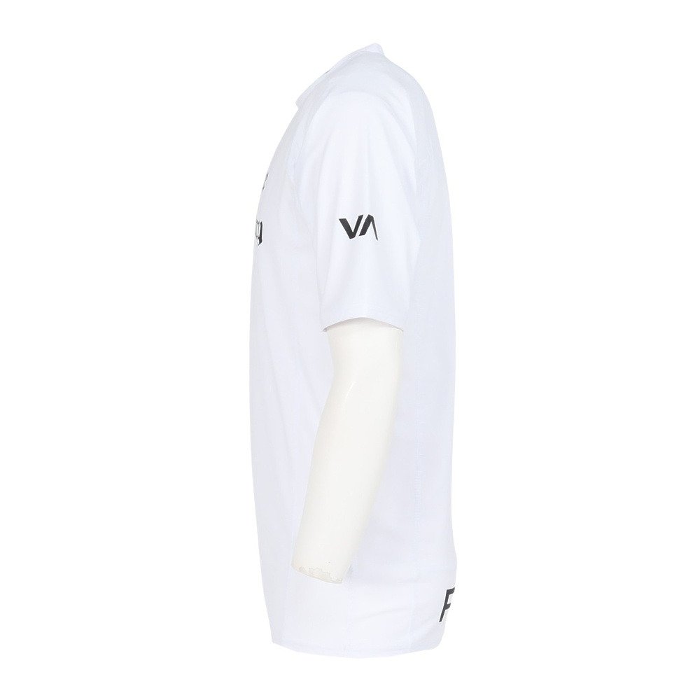 ルーカ（RVCA）（メンズ）水陸両用 NATURE INDUSTRY VA 半袖ラッシュガード BG04A850 WHT
