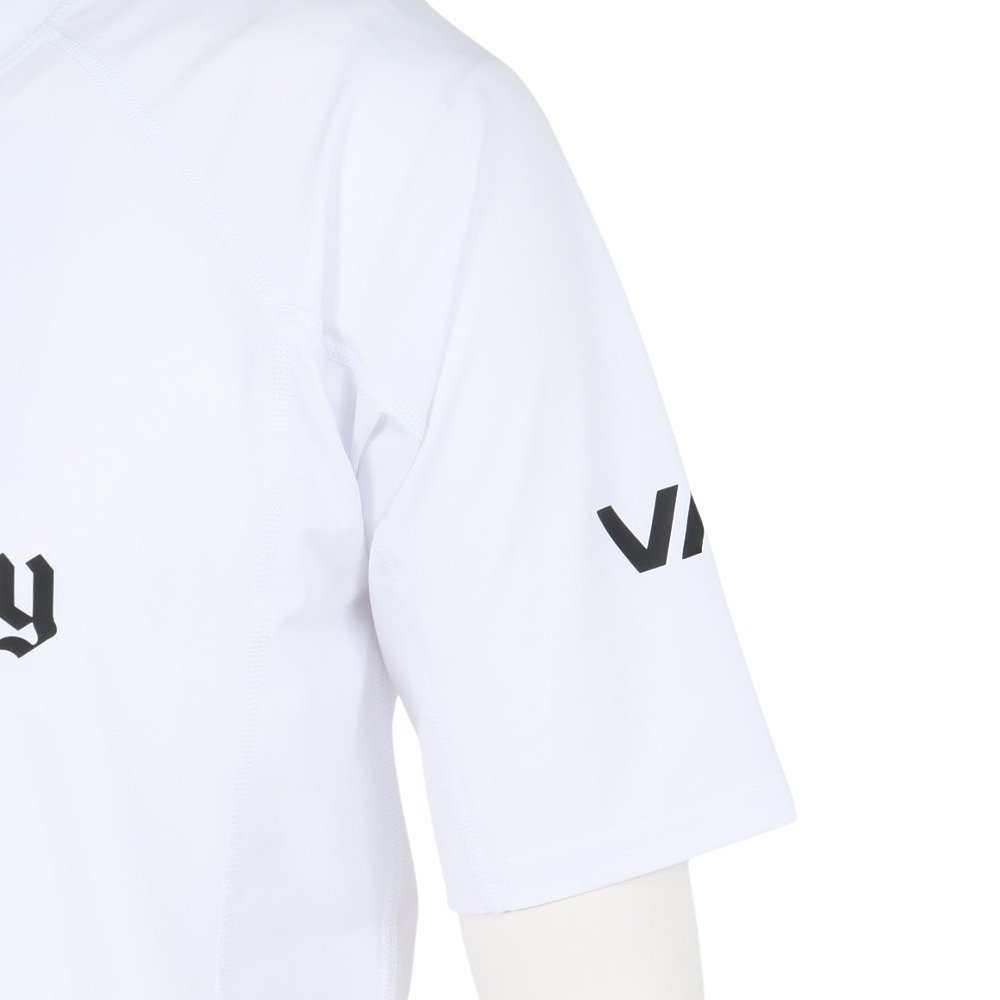 ルーカ（RVCA）（メンズ）水陸両用 NATURE INDUSTRY VA 半袖ラッシュガード BG04A850 WHT