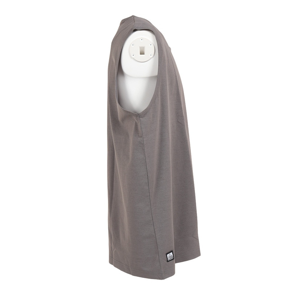 リーフ（REEF）（メンズ）ラッシュガード タンクトップ ロゴ UVカット 紫外線対策 RFTEM2322 CHARCOAL L