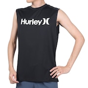 ハーレー（HURLEY）（メンズ）ラッシュガード ノースリーブ UVカット UPF50+ 紫外線対策 RASH ONE AND ONLY MRG2310035-BLK