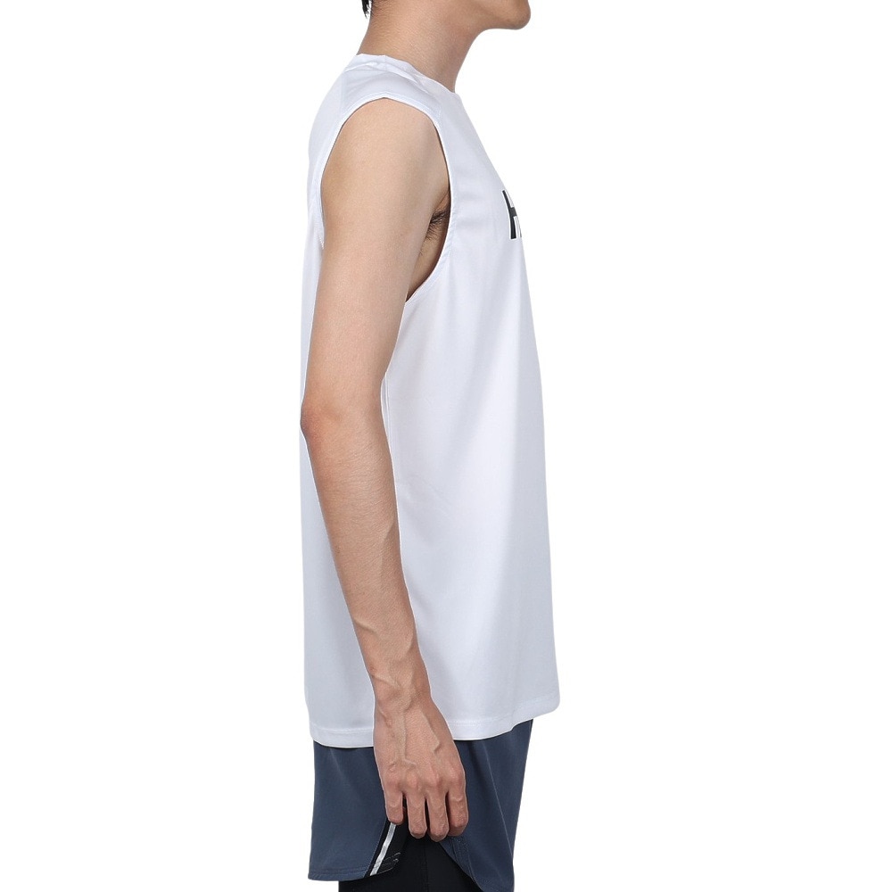 ハーレー（HURLEY）（メンズ）ラッシュガード ノースリーブ UVカット UPF50+ 紫外線対策 RASH ONE AND ONLY MRG2310035-WHT
