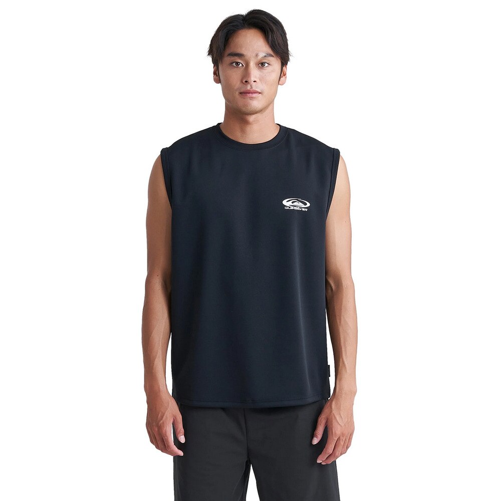 クイックシルバー（Quiksilver）（メンズ）ラッシュガード ノースリーブ UVカット UPF50+ ORBITAL SL 24SUQLY242006BLK