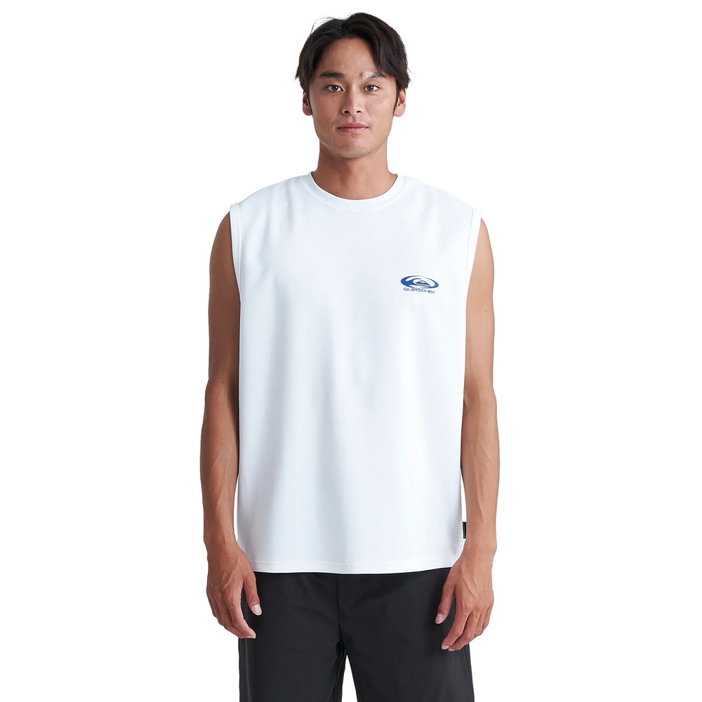 クイックシルバー（Quiksilver）（メンズ）ラッシュガード ノースリーブ UVカット UPF50+ ORBITAL SL 24SUQLY242006WHT