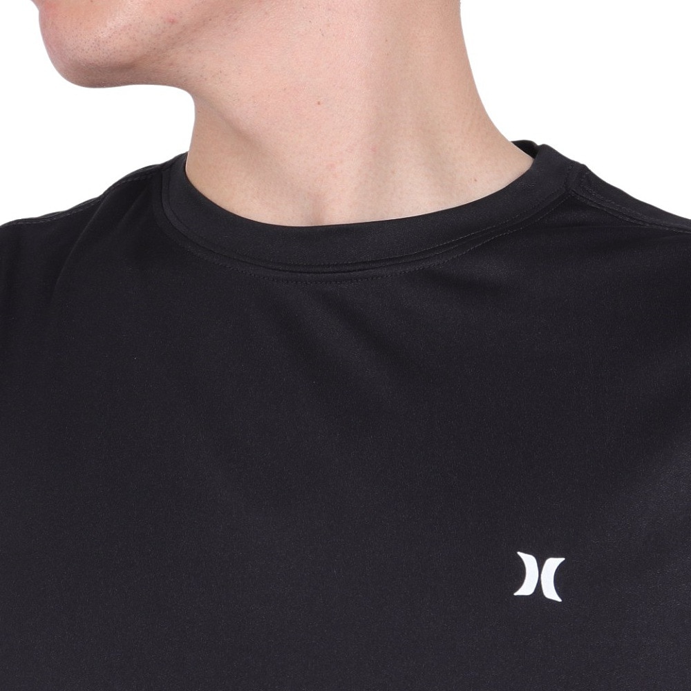 ハーレー（HURLEY）（メンズ）ラッシュガード バックプリント ワンアンドオンリー タンクトップ 水陸両用 23S01MRG01-BLK