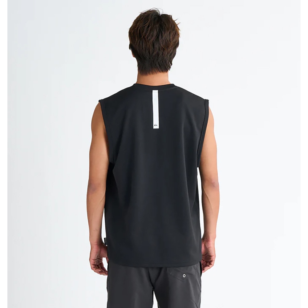 クイックシルバー（Quiksilver）（メンズ）ラッシュガード COMP LOGO SLY サーフTシャツ ラッシュガード ノースリーブ タンクトップ 25SPQLY251020BLK