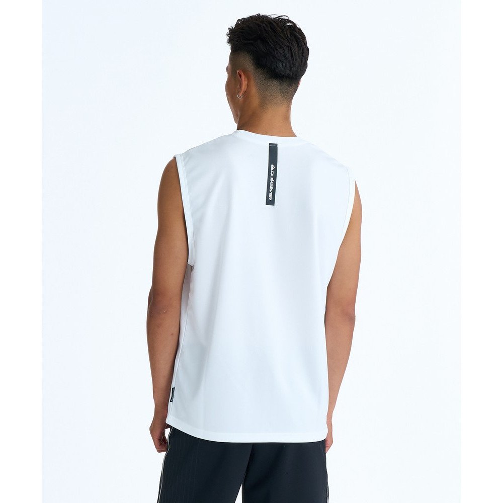 クイックシルバー（Quiksilver）（メンズ）ラッシュガード COMP LOGO サーフタンクトップ 速乾 26SPQLY261025WHT