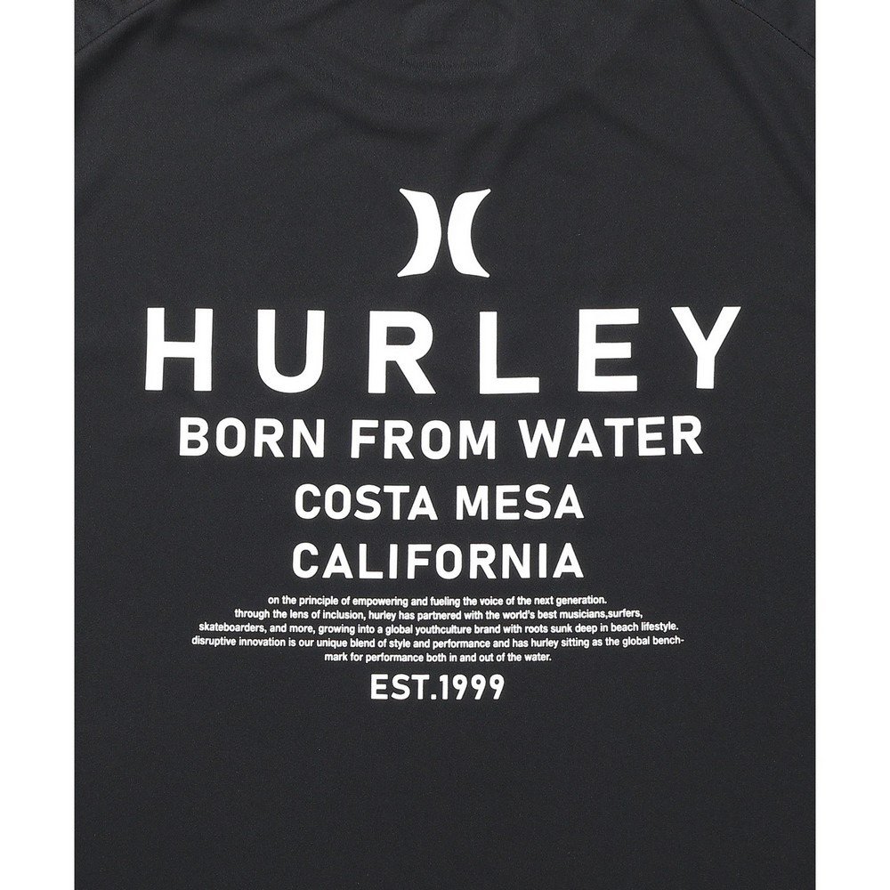 ハーレー（HURLEY）（メンズ）ラッシュガード ラッシュ アーチロゴ スリーブレス MSRG261056-WHT
