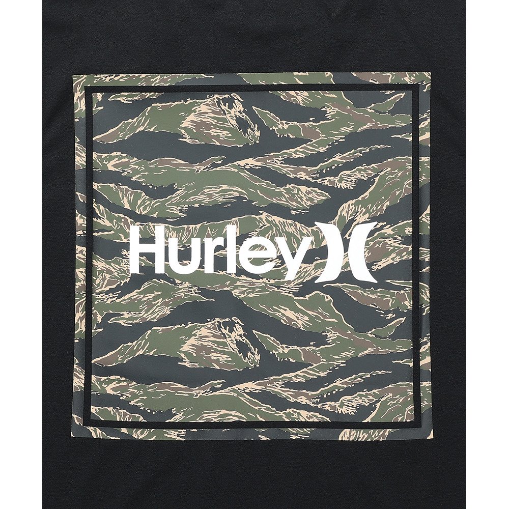 ハーレー（HURLEY）（メンズ）タンクトップ ラッシュガード ファントム スクエアロゴ スリーブレス MUSL251082-BKC