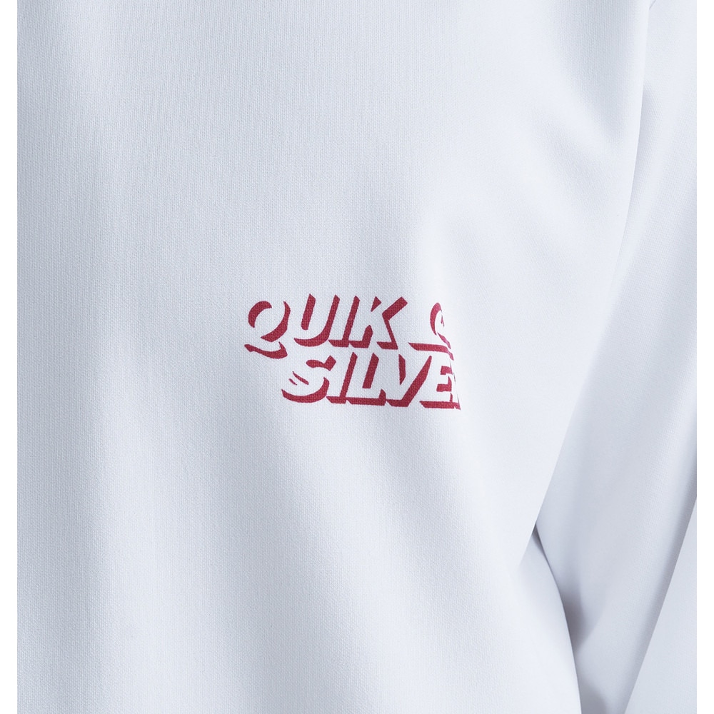 クイックシルバー（Quiksilver）（メンズ）SHADOW KNOCK LS ラッシュガード 長袖 24SP QLY241034 WHT