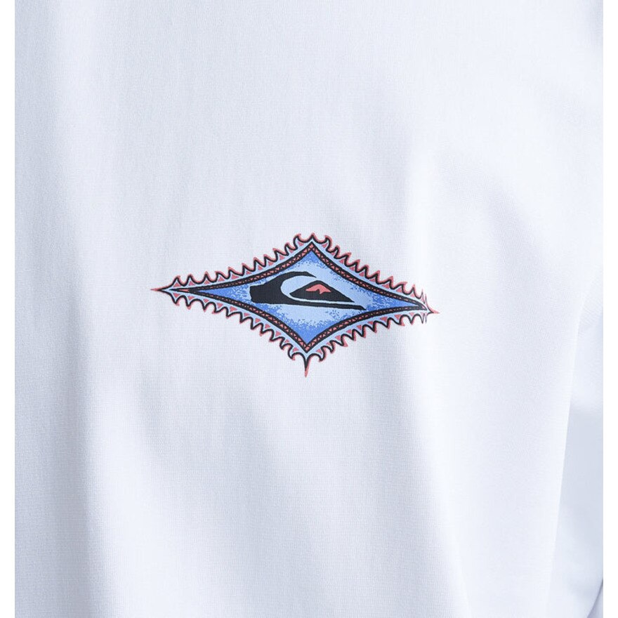 クイックシルバー（Quiksilver）（メンズ）ラッシュガード 長袖 ロングスリーブ UVカット UPF50+ 速乾 VD OUT OF SIGHT SS 24SUQLY242033WHT