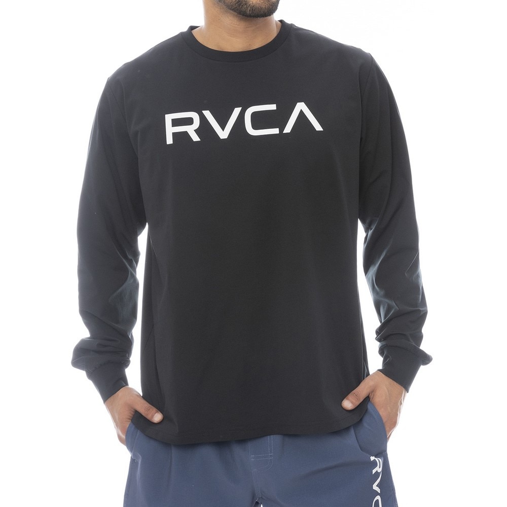 ルーカ（RVCA）（メンズ）ラッシュガード 長袖 ESCAPE SFLT BF041876 BLK