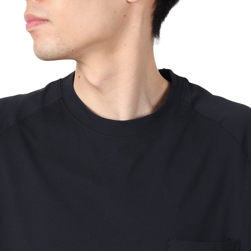 アクア（AQA）（メンズ）遮熱長袖ラッシュ Tシャツ LLサイズ KW-4683 BK LL